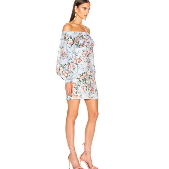 Zimmermann Bowie Off the Shoulder Dress - Picture 7 of 16